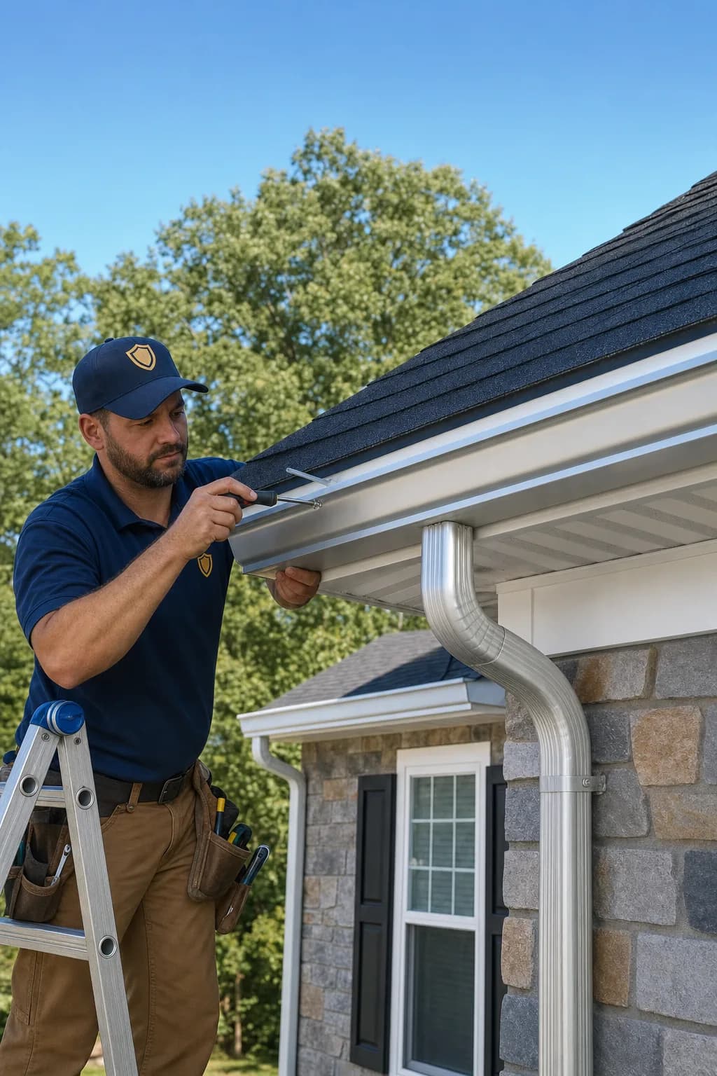 Gutters and the envelope in Northfield, New Jersey by HappyRoof